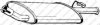 FORD 5026792 End Silencer